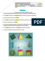 GEOMETRÍA POLIEDROS y ARTISTICA 