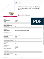 Domae MCB - DOM11342SNI