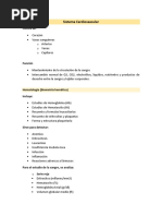 Sistema Cardiovascular y Sistema Linfático