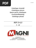 Spare Parts Catalogue REP 2-4,5 I-U Rif.14860 - REV A