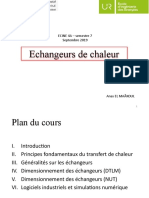 Présentation Échangeurs