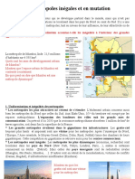 2 Métropoles Inégales Et en Mutation