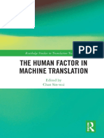 (Routledge Studies in Translation Technology 2018 - 1) Chan, Sin-Wai - The Human Factor in Machine Translation-Routledge, Taylor & Francis Group (2018)