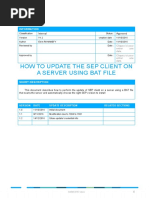 ENGIE IT - How To Update SEP Client With BAT File v1.2