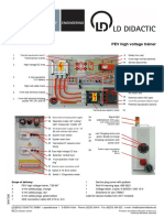 Instruction Manual 739 947: PEV High Voltage Trainer