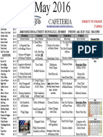 Restaurant Menu Excel Template