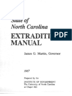 NC Extradition Manual