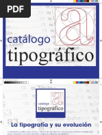 Catalogo Tipografico