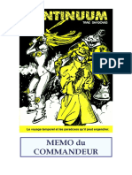 Memo Du COMMANDEUR