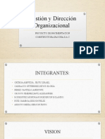 Gestión y Dirección Organizacional