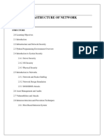 Unit - 2: Infrastructure of Network Security: Structure