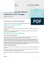 ISM - September 2022 Changes (September 2022)