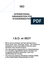 ISO Overview