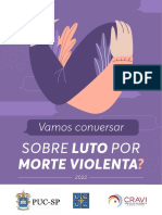 Cartilha Vamos Conversar Sobre Luto Por Morte Violenta