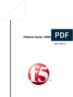 Platfrorm Guide I4000 Series