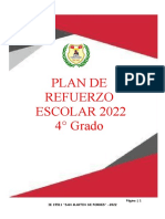 Plan de Refuerzo Escolar 2022.