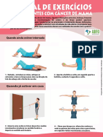 Manual de Exercícios para Pacientes Com Câncer de Mama