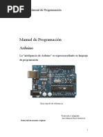 Manual Programacion Arduino