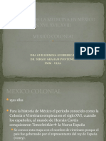 Medicina en El Mexico de La Colonia