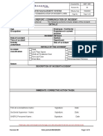 IMSP 10 - 01 Flash Report-Communication of Incident