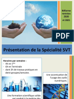 Presentationspecialite SVT