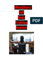 SMD Full Body Training Split