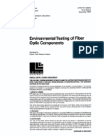 Fiber Optics - Environmental Testing of Fiber Optic Components