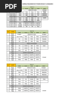 Jadwal 2022 Genap Fix