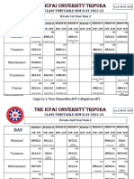 Classtimetable Programwise