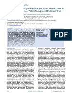 Anticancer Activity of Phyllanthus Niruri Linn Extract in Colorectal Cancer Patients A Phase II Clinical Trial