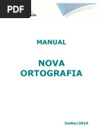 Portugues - Manual Nova Ortografia