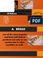 Types, Kind and Classification of Bakery Product