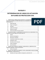 Bloque Ii Determinación de Lineas de Actuación en Planes de Protección Civil