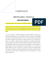 Capitulo Iv Histologia Vegetal.