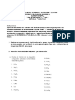 ACTIVIDAD FORMATIVA 1-IND.1 y 2-NOMENCLATURA, Estados oxidación-GREEN CHEM