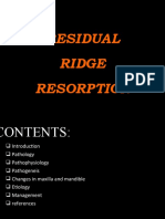 Residual Ridge Resorption