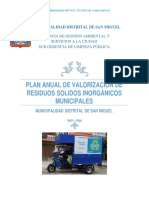 1 - Actualizado PLAN ANUAL DE RESIDUOS SOLIDOS INORG, MUNICIPALES