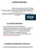 Les Contrats Bancaires