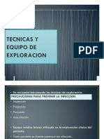 Técnicas y Equipo de Exploración..