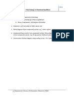 Unit-II-Free Energy in Chemical Equilibria