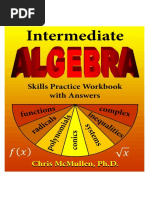 Chris McMullen - Intermediate Algebra Skills Practice Workbook With Answers - Functions, Radicals, Polynomials, Conics, Systems, Inequalities, and (2021, Zishka Publishing) - Libgen - Li