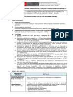 Convocatoria para La Contratación Administrativa de Servicio Cas Temporal de Un/A (01) Psicologo/A para Cem en Comisaria Yungay - Ancash