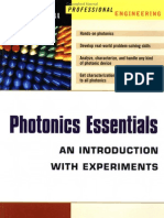 Photonics Essentials An Introduction With Experiments 2003