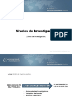 Niveles de Investigacion