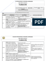 Plan de Clase Religión - Ética Segundo y Tercero 1 P