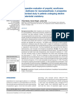 Comparissons Neuroanesthesia