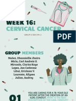 Group 5 Week 16 Ms1 Course Task Cervical Cancer