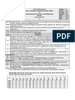 CWA-Class Work Assessment, MSA - Mid Semester Assessment, ESA - End Semester Assessment