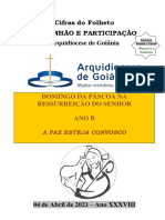 Cifras Do Folheto Comunhão E Participação Arquidiocese de Goiânia