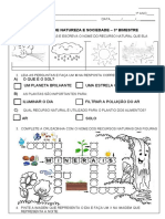 Avaliação-de-NATUREZA E SOCIEDADE-para-3-bimestre